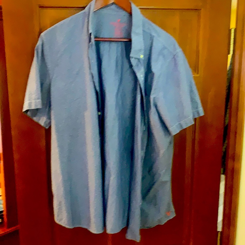 American eagle slim fit short sleeve shirt XL